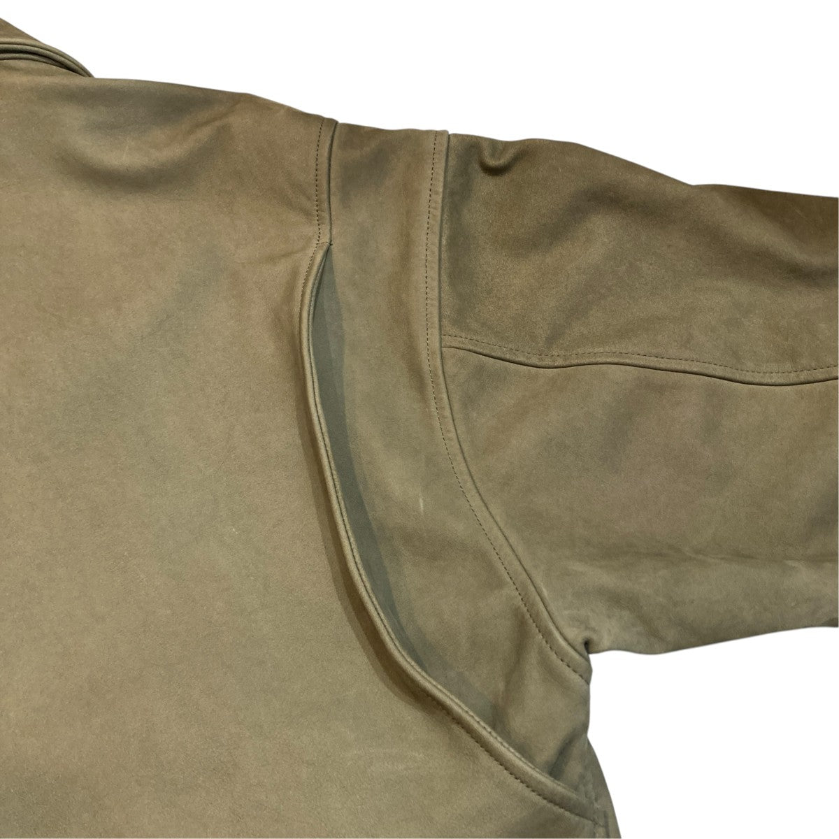 YOKE×Graphpaper Leather Flight JacketレザージャケットYK25FW01017B-GP 古着・中古-8枚目のアイテム画像