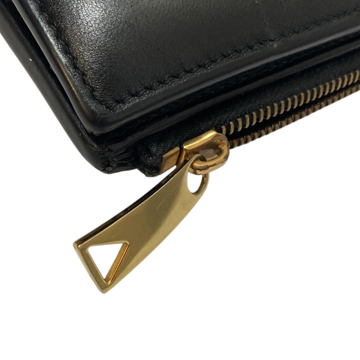 BOTTEGA VENETA スモールカセット 二つ折りファスナーウォレット2つ折り財布 古着・中古-10枚目のアイテム画像