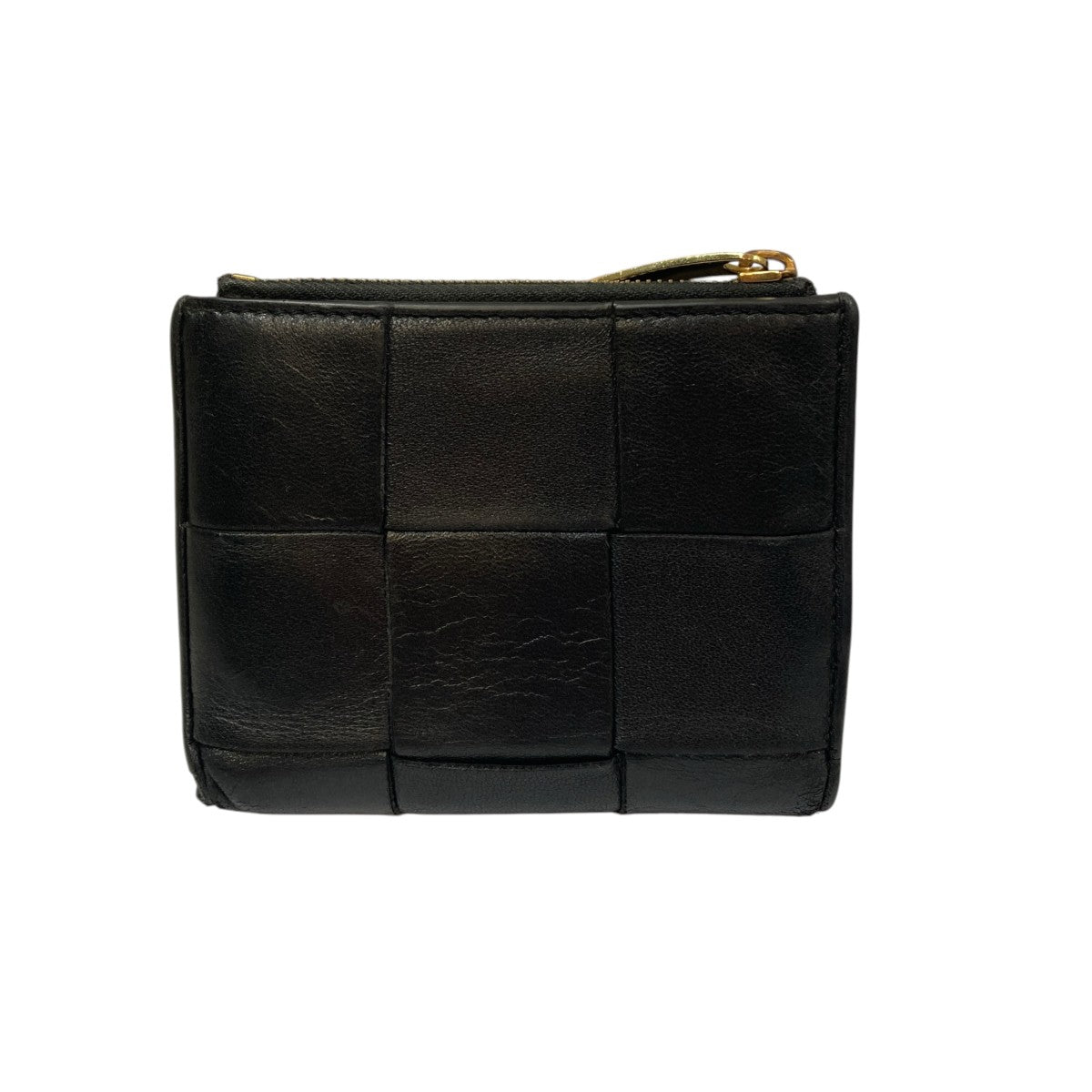BOTTEGA VENETA スモールカセット 二つ折りファスナーウォレット2つ折り財布 古着・中古-2枚目のアイテム画像