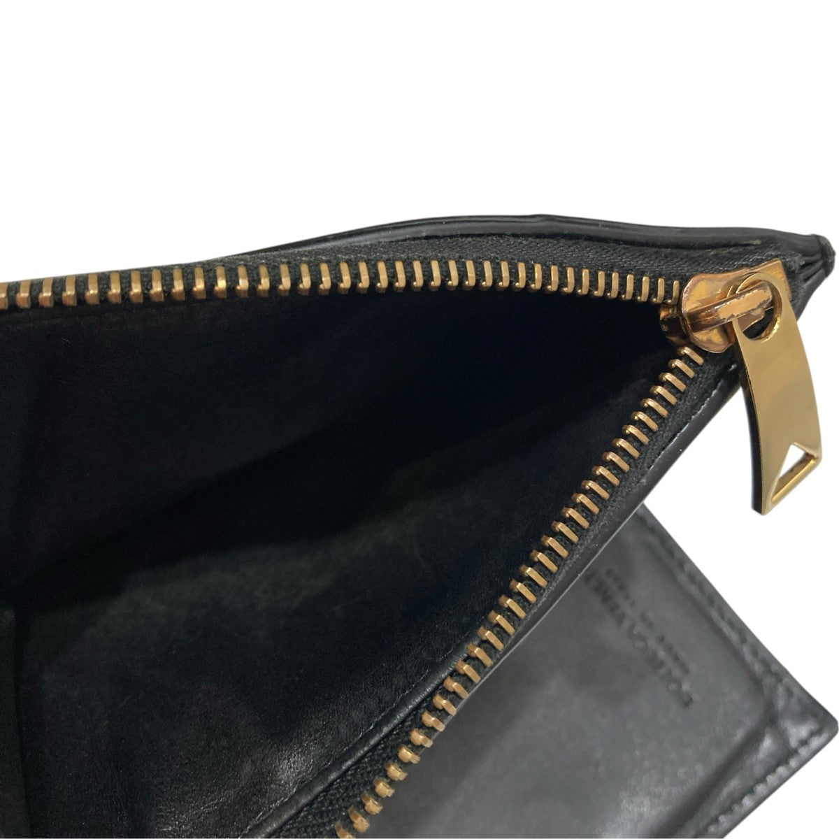 BOTTEGA VENETA スモールカセット 二つ折りファスナーウォレット2つ折り財布 古着・中古-8枚目のアイテム画像