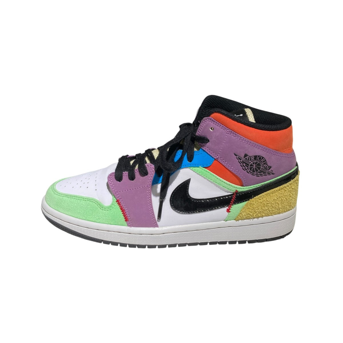 NIKE WMNS AIR JORDAN 1 MID SEハイカットスニーカーCW1140-100 古着・中古-2枚目のアイテム画像