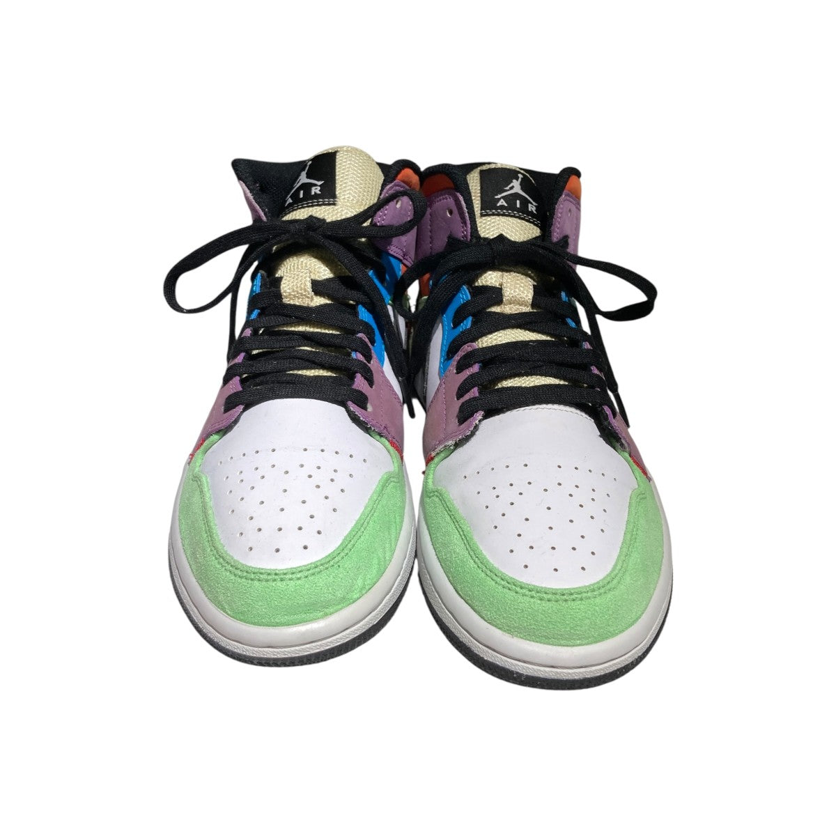 NIKE WMNS AIR JORDAN 1 MID SEハイカットスニーカーCW1140-100 古着・中古-3枚目のアイテム画像
