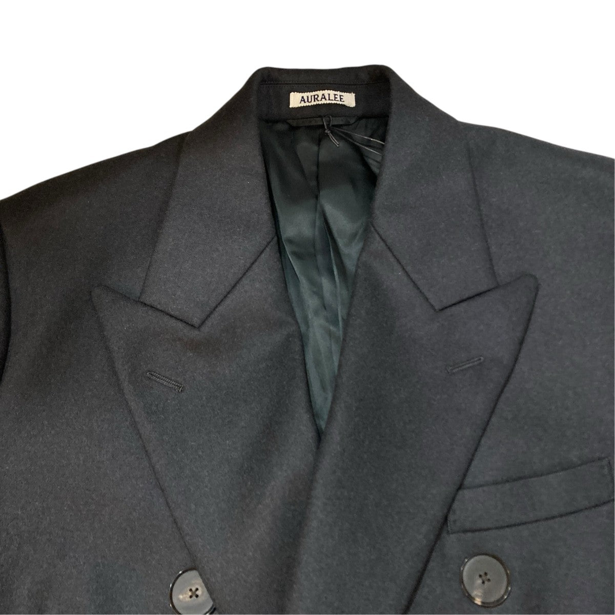 LIGHT MELTON CHESTERFIELD COATダブルコートA25AC01LM