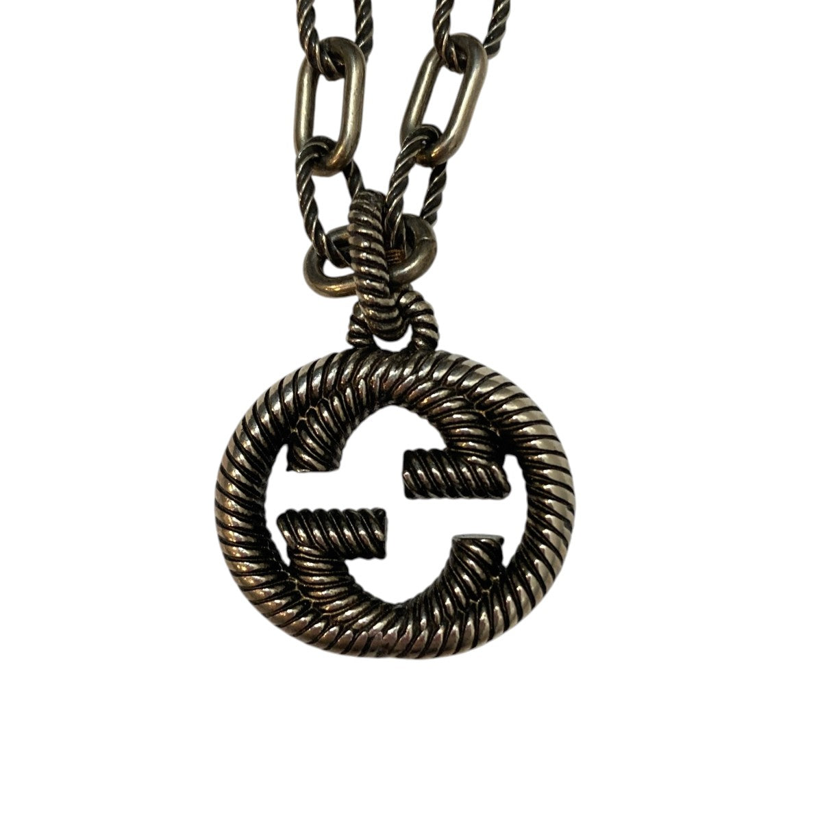 GUCCI ダブルGネックレス604155 J8400 0811 古着・中古-3枚目のアイテム画像