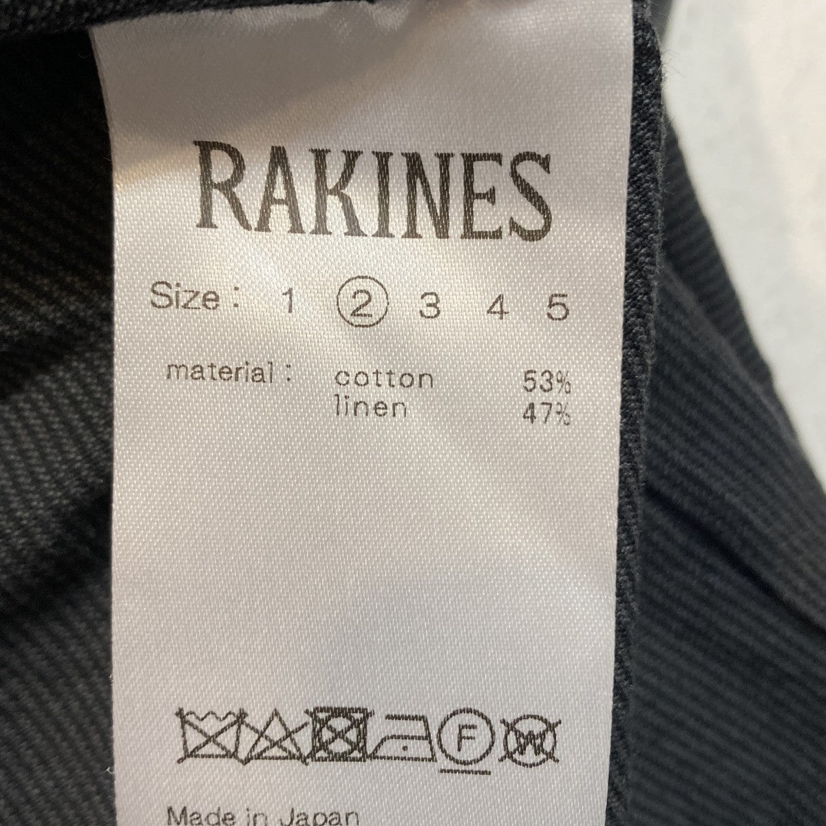 ストライプ長袖シャツ09S23SS170S