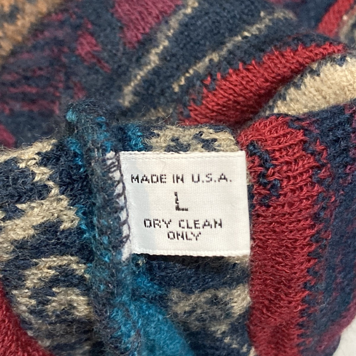 PENDLETON 3Dニット 古着・中古-7枚目のアイテム画像
