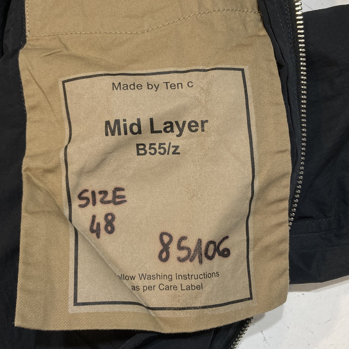 TEN-C ジップアップジャケットMid Layer B55z TC-J1224 古着・中古-9枚目のアイテム画像