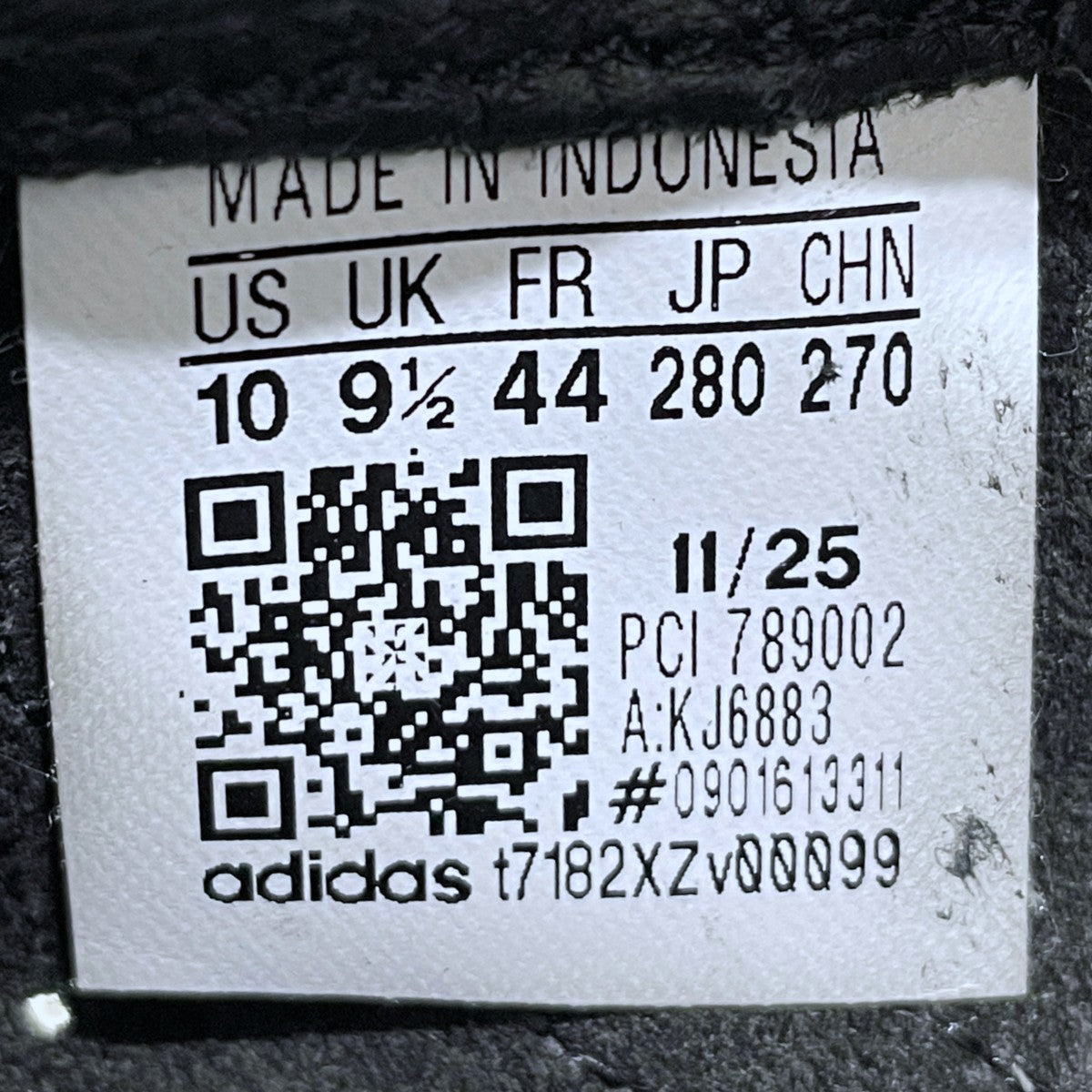 adidas originals×BILLY’S ENT 26SS レザースニーカー SUPERSTAR VINTAGE スーパースターヴィンテージ KJ6883 古着・中古-7枚目のアイテム画像