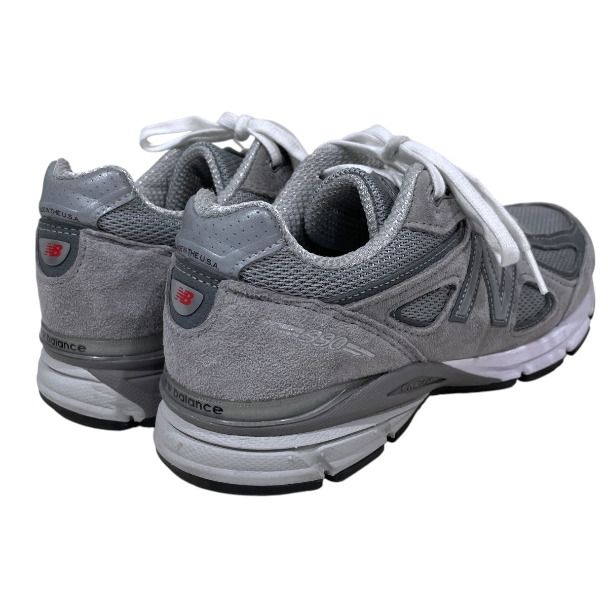 NEW BALANCE スニーカー 990v4 U990GR4 MADE IN USA 古着・中古-2枚目のアイテム画像