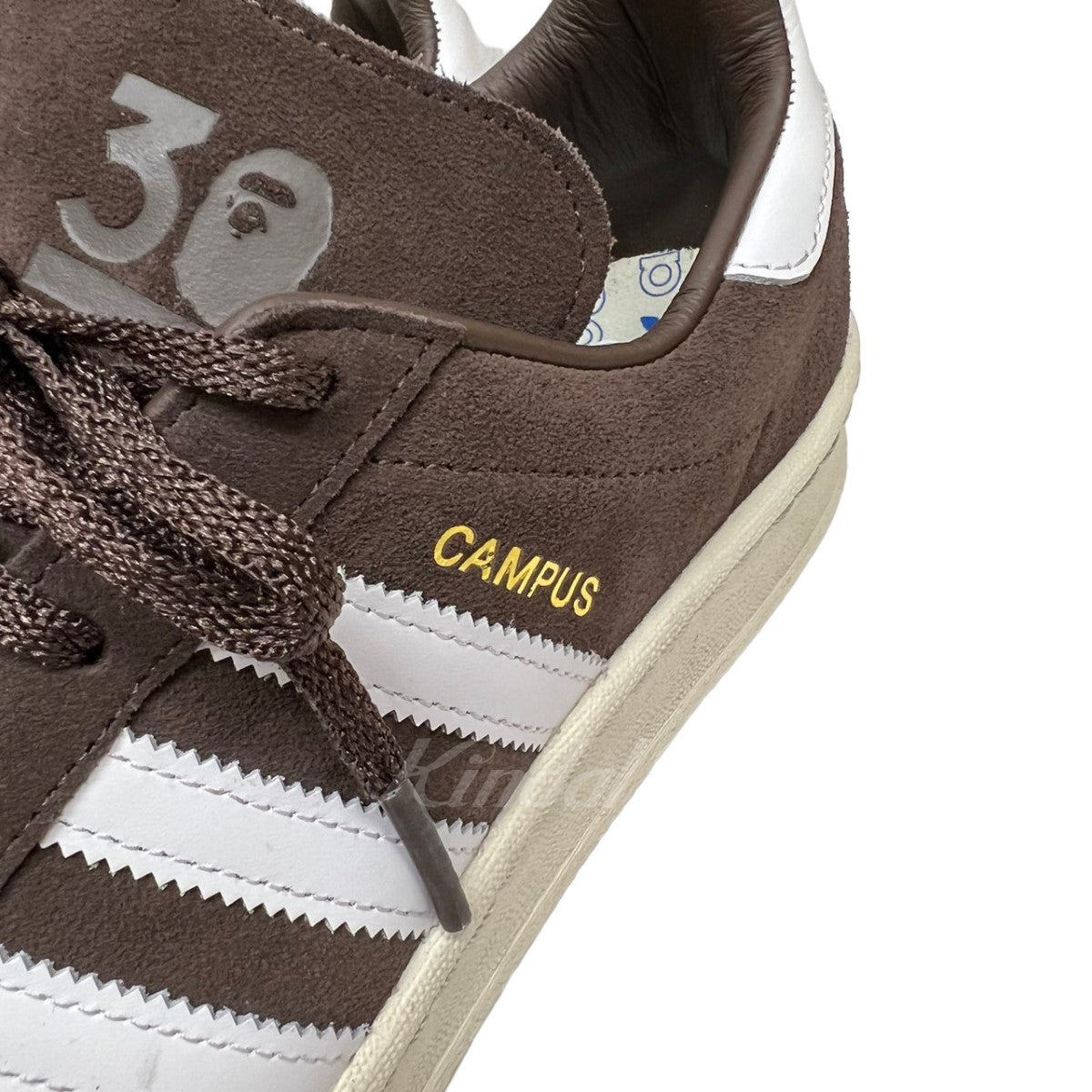 adidas×A BATHING APE 「Campus 80s Brown」 スニーカー IF3379 IF3379 ブラウン サイズ  26．5ｃｍ｜【公式】カインドオルオンライン ブランド古着・中古通販【kindal】