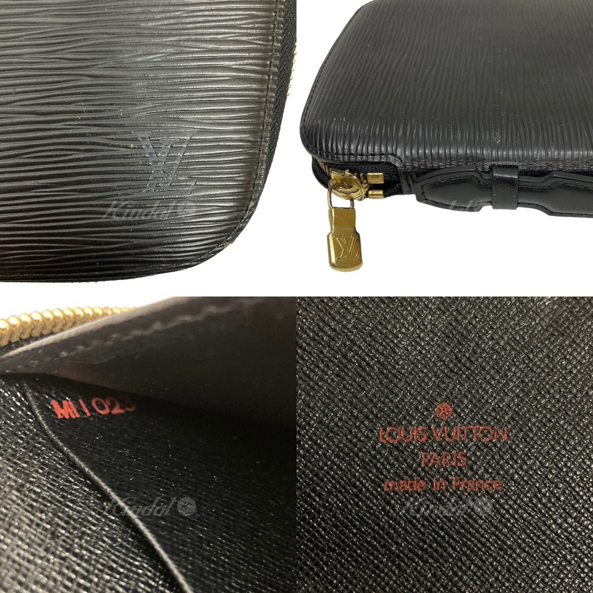 LOUIS VUITTON(ルイヴィトン) 「エピ オーガナイザーアトール」 長財布 M63042 MI1023 M63042 MI1023 ブラック  サイズ 15｜【公式】カインドオルオンライン ブランド古着・中古通販【kindal】