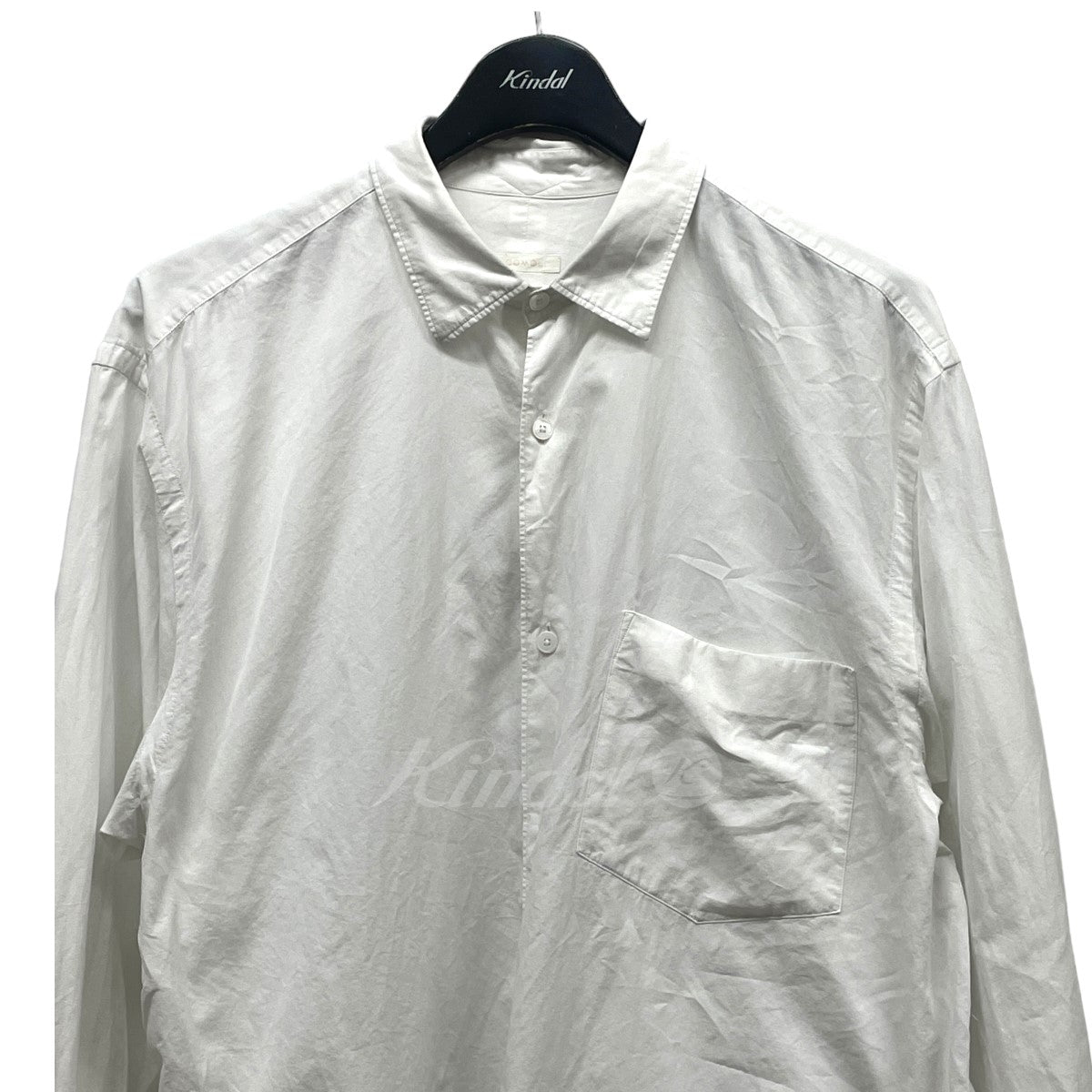 COMOLI(コモリ) 22AW 新型コモリシャツ U03-02001 U03-02001 ホワイト 