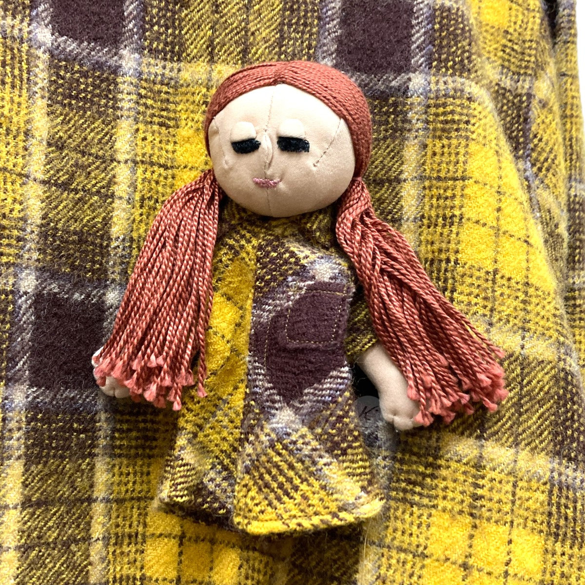 doublet(ダブレット) 2021AW「CHECK SHIRT WITH MY DOLL」チェック ...