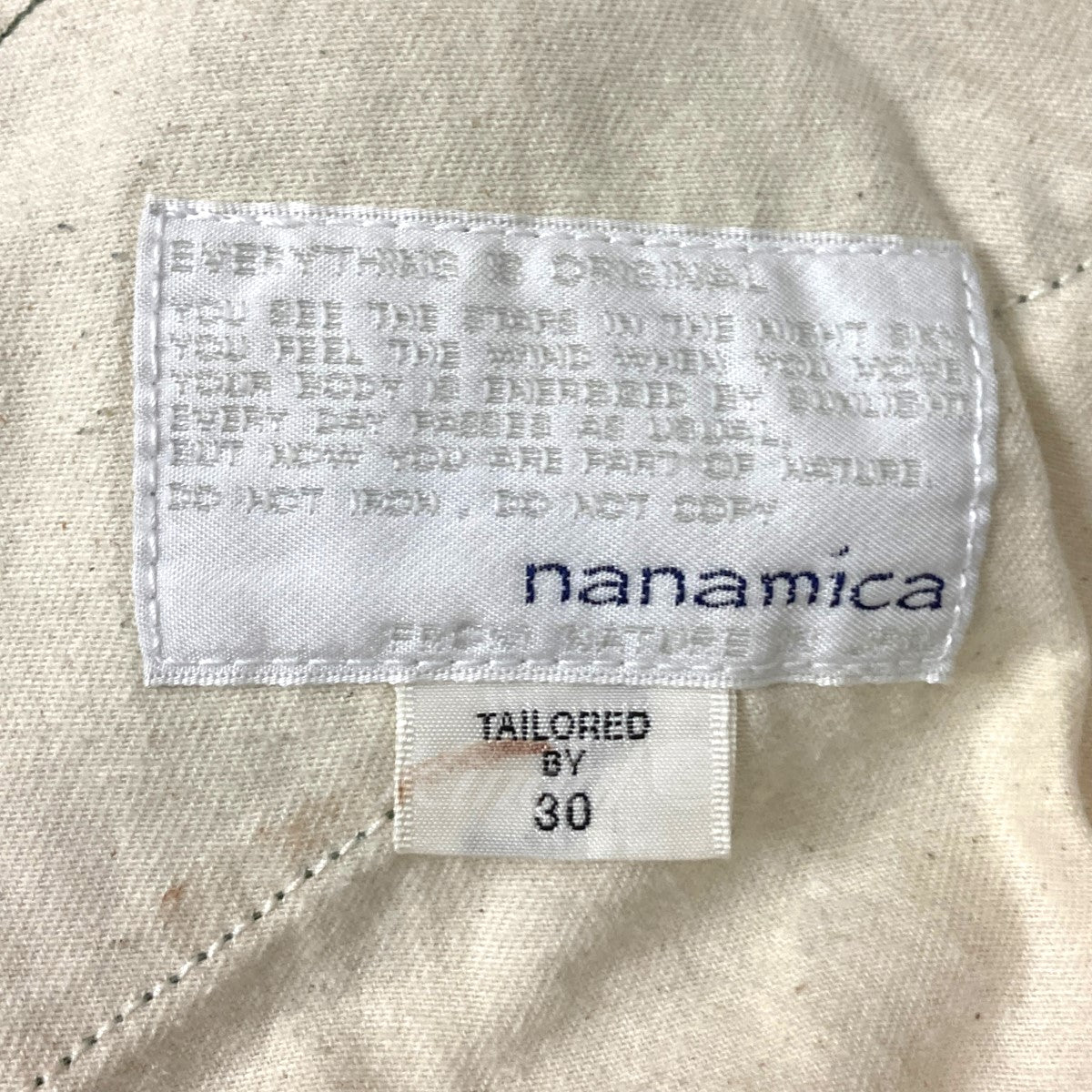 nanamica(ナナミカ) ｢Cargo Pants｣ カーゴパンツ SUCS004 SUCS004 オリーブ サイズ  M｜【公式】カインドオルオンライン ブランド古着・中古通販【kindal】