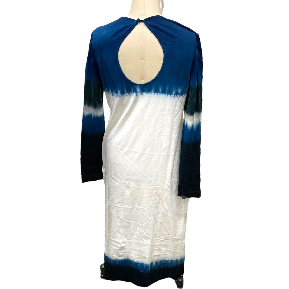 Shibori Tie dyed Cotton Jersey Dress