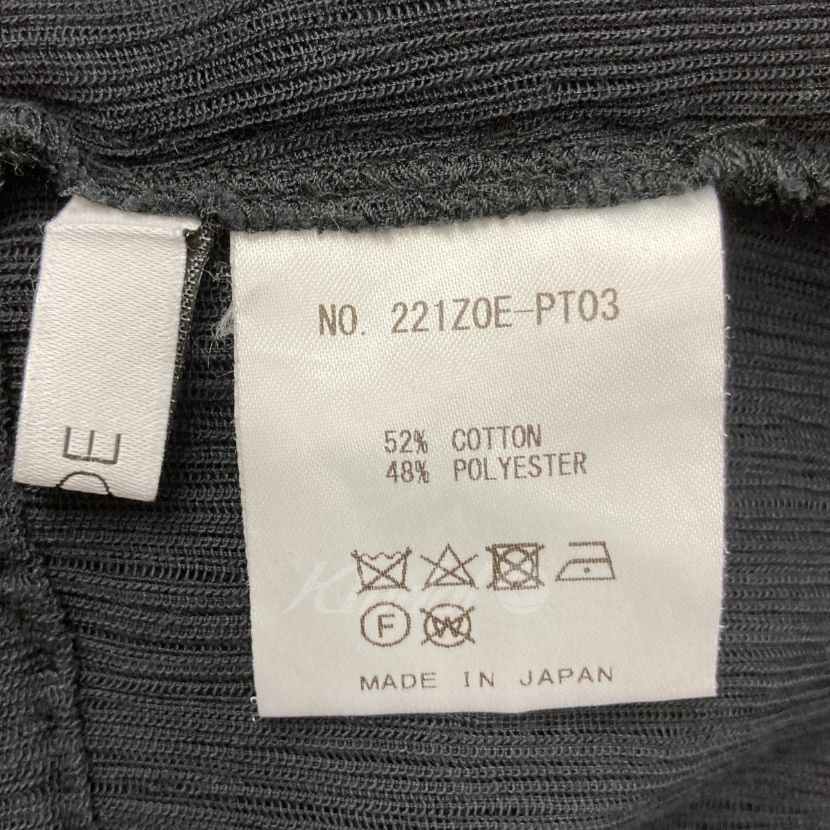 zoe(ゾイ) イージーシースルーパンツ 221ZOE-PT03 221ZOE-PT03