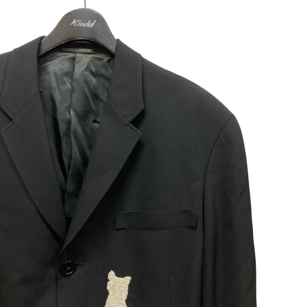yasu　ヨウジヤマモトプールオム　刺し子ジャケット ヨウジヤマモトプールオムYohji Yamamoto POUR HOMME ウール