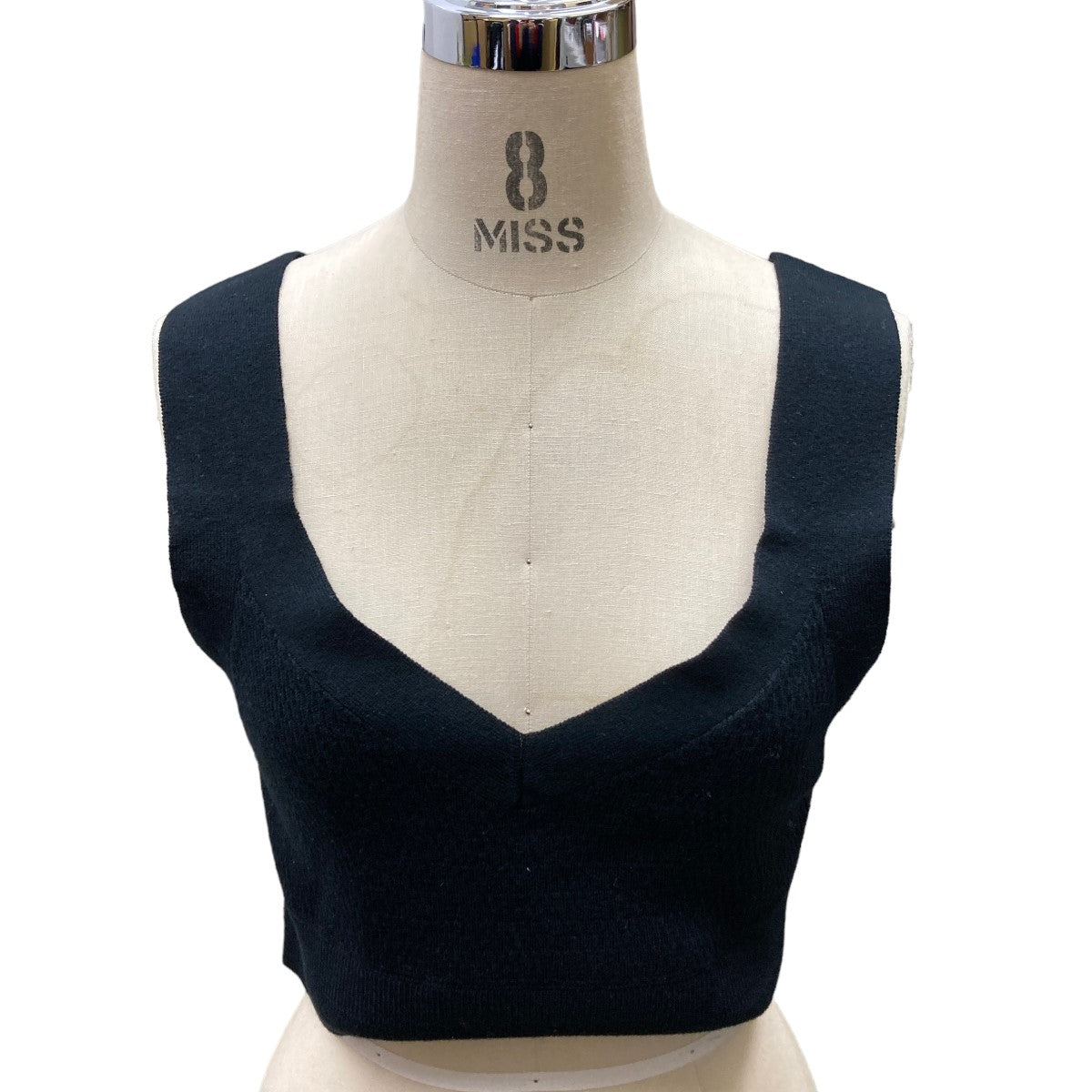 23AW ｢C／C KNIT THERMAL BUSTIER TOP｣ カシミヤ混ニットビスチェ