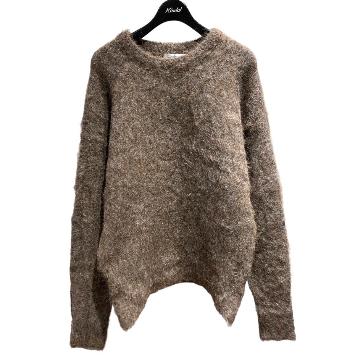 2023AW「CREW NECK PO SHAGGY」アルパカ混ニット MB234-8010