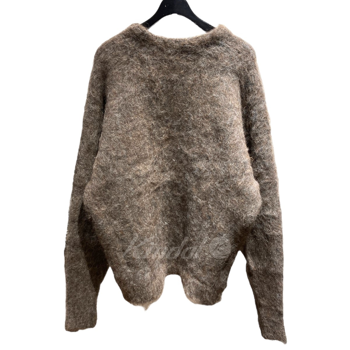 2023AW「CREW NECK PO SHAGGY」アルパカ混ニット MB234-8010