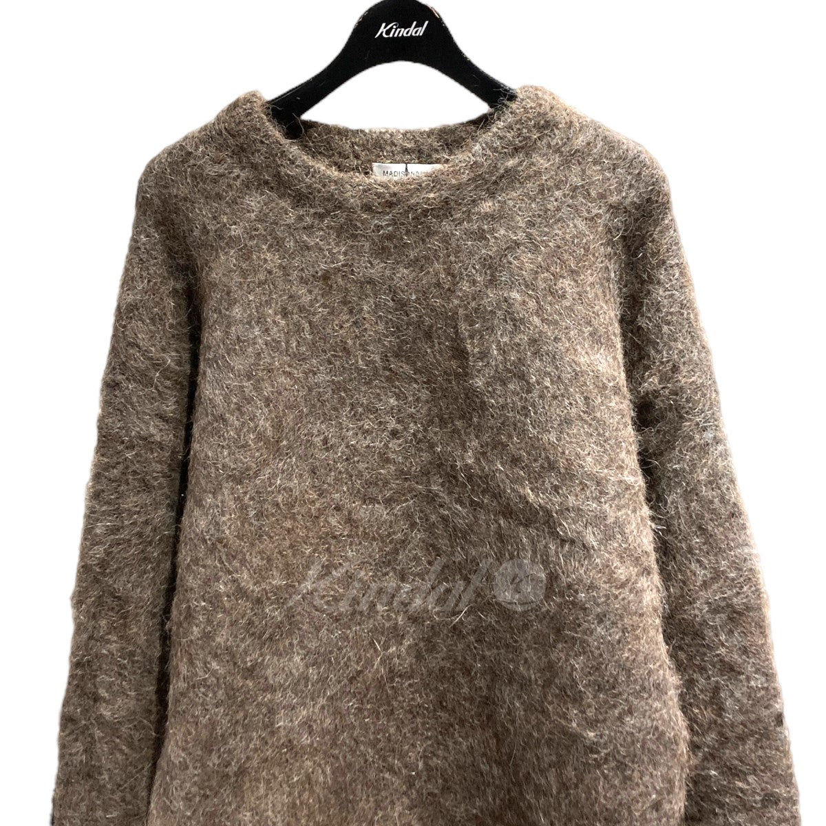 2023AW「CREW NECK PO SHAGGY」アルパカ混ニット MB234-8010