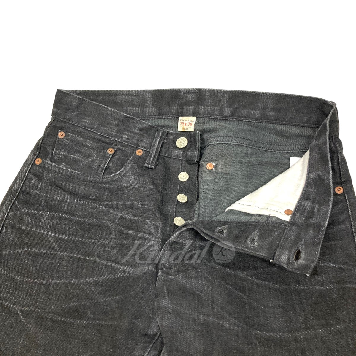 「SLIM FIT Wash New Black」スリムフィットデニムパンツ