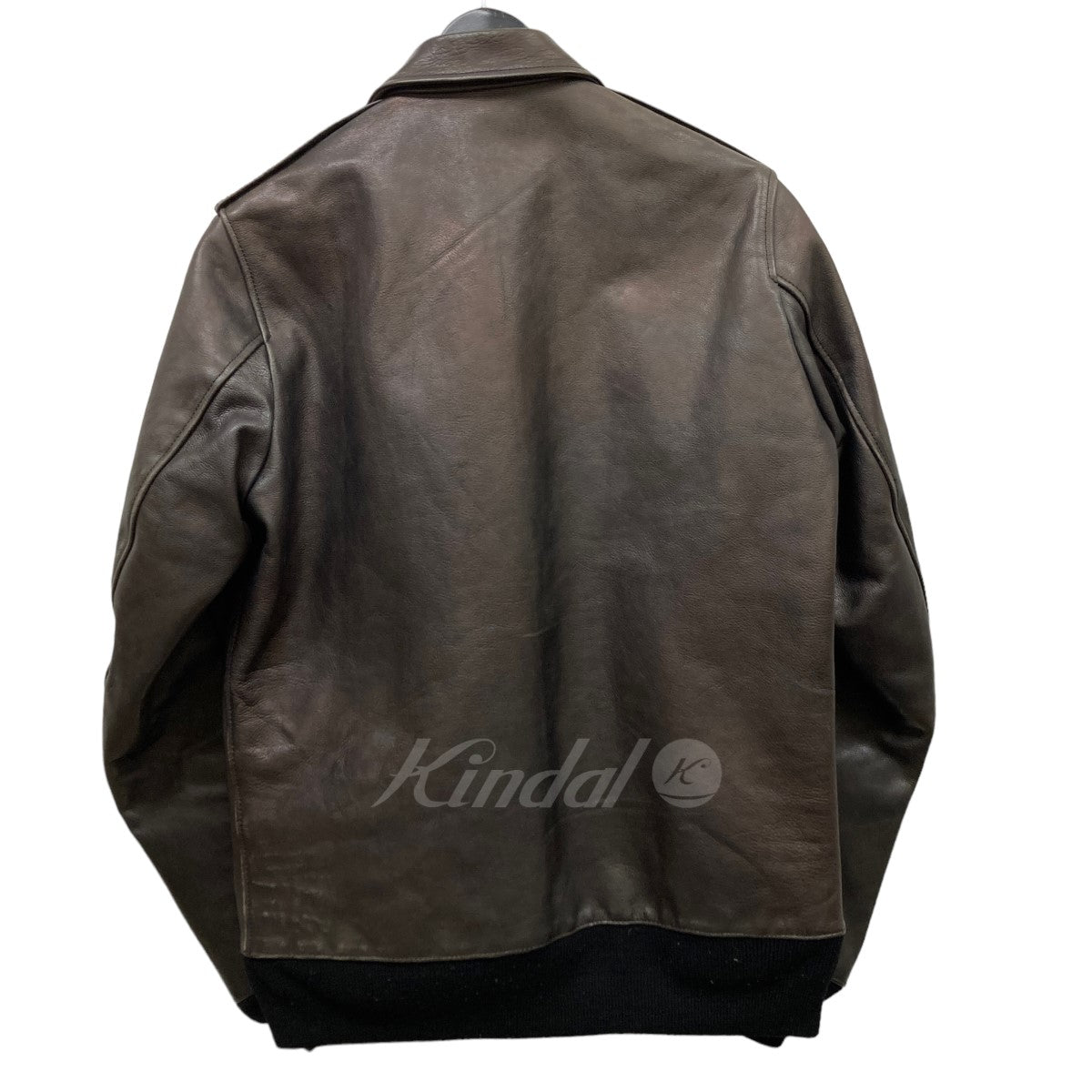 VISVIM(ビズビム) 「ELMENDORF JACKET」 A-2レザージャケット ...