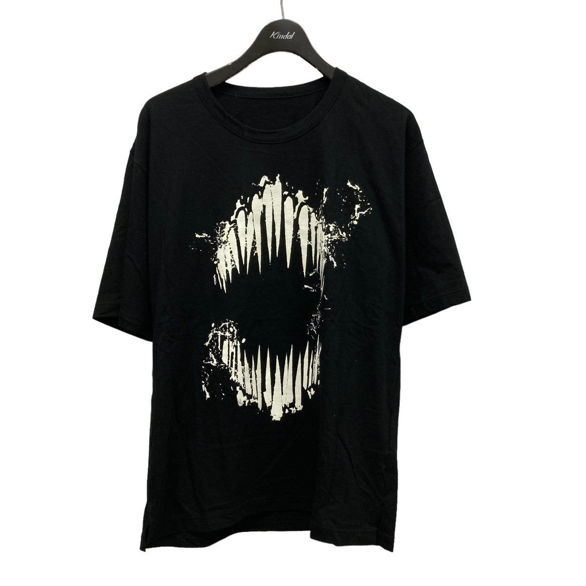 GROUND Y×CHAINSAW MAN Chainsaw man teeth cotton T-shirtフロントプリントTシャツGF-T05-040  GF-T05-040 ブラック サイズ 3｜【公式】カインドオルオンライン ブランド古着・中古通販【kindal】