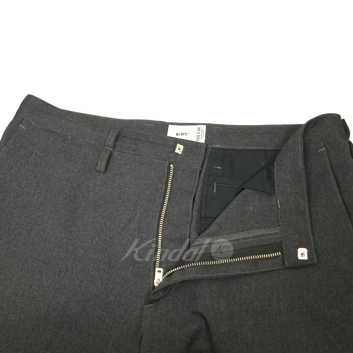 WTAPS(ダブルタップス) 2023SS「CREASE DL TROUSERS」スラックス 231TQDT-PTM01