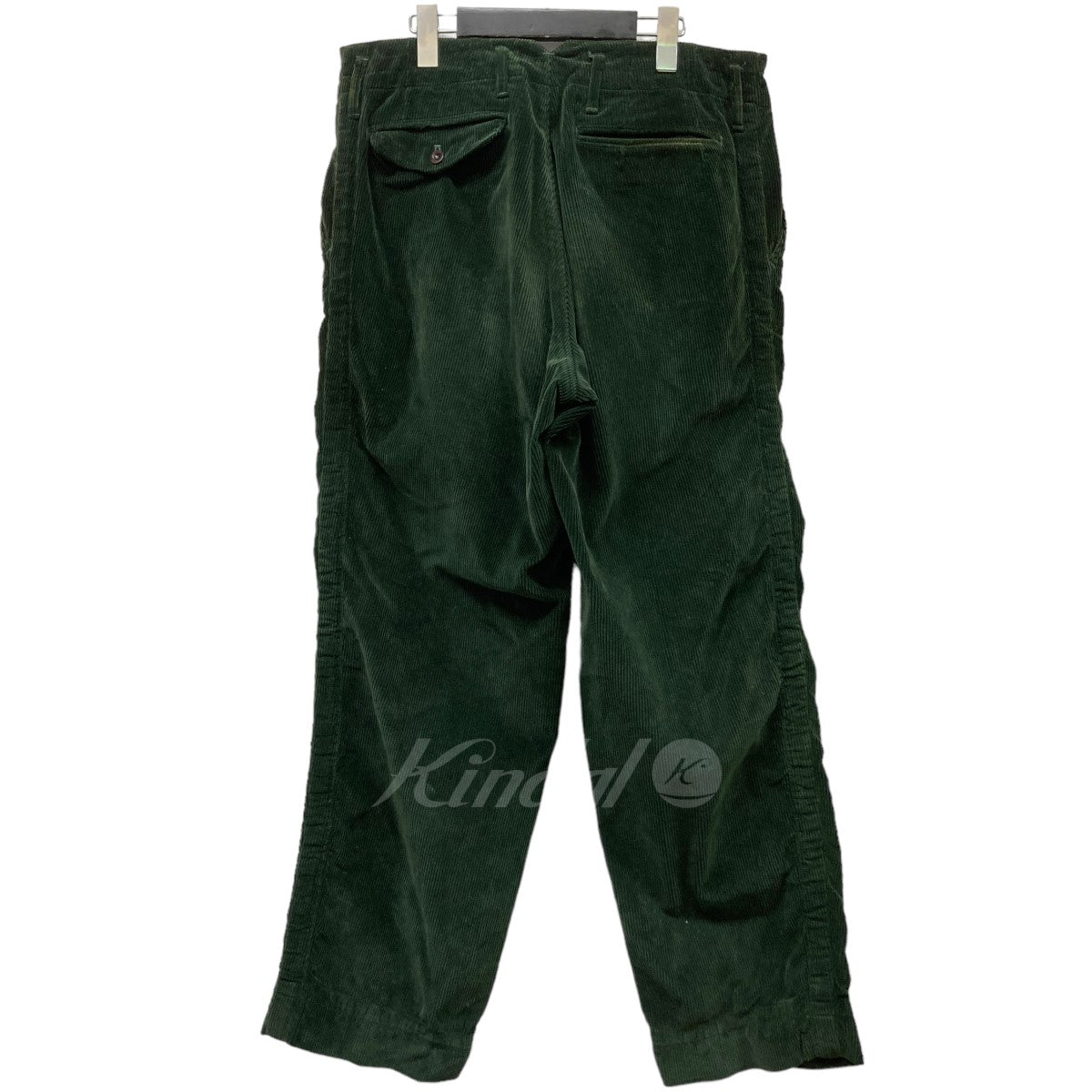 Kolor／BEACON(カラー／ビーコン) 「8wale corduroy Puckering Pants」コーデュロイパンツ  18WBM-P03138 ダークグリーン サイズ 3｜【公式】カインドオルオンライン ブランド古着・中古通販【kindal】