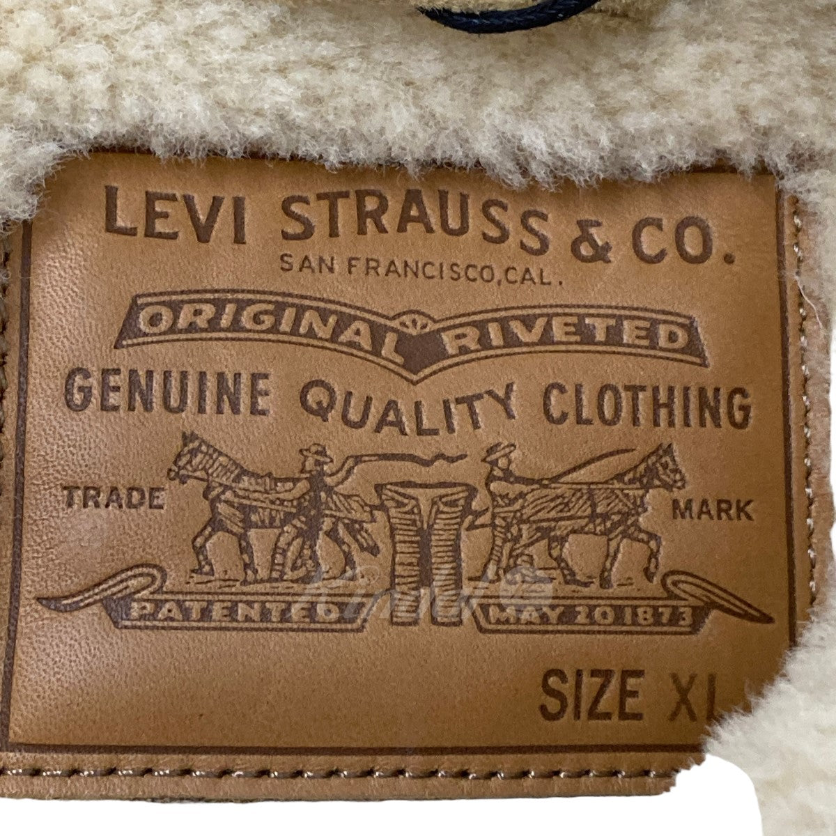 ｢SHEARLING TRUCKER OLYMPIA｣ ムートンジャケット