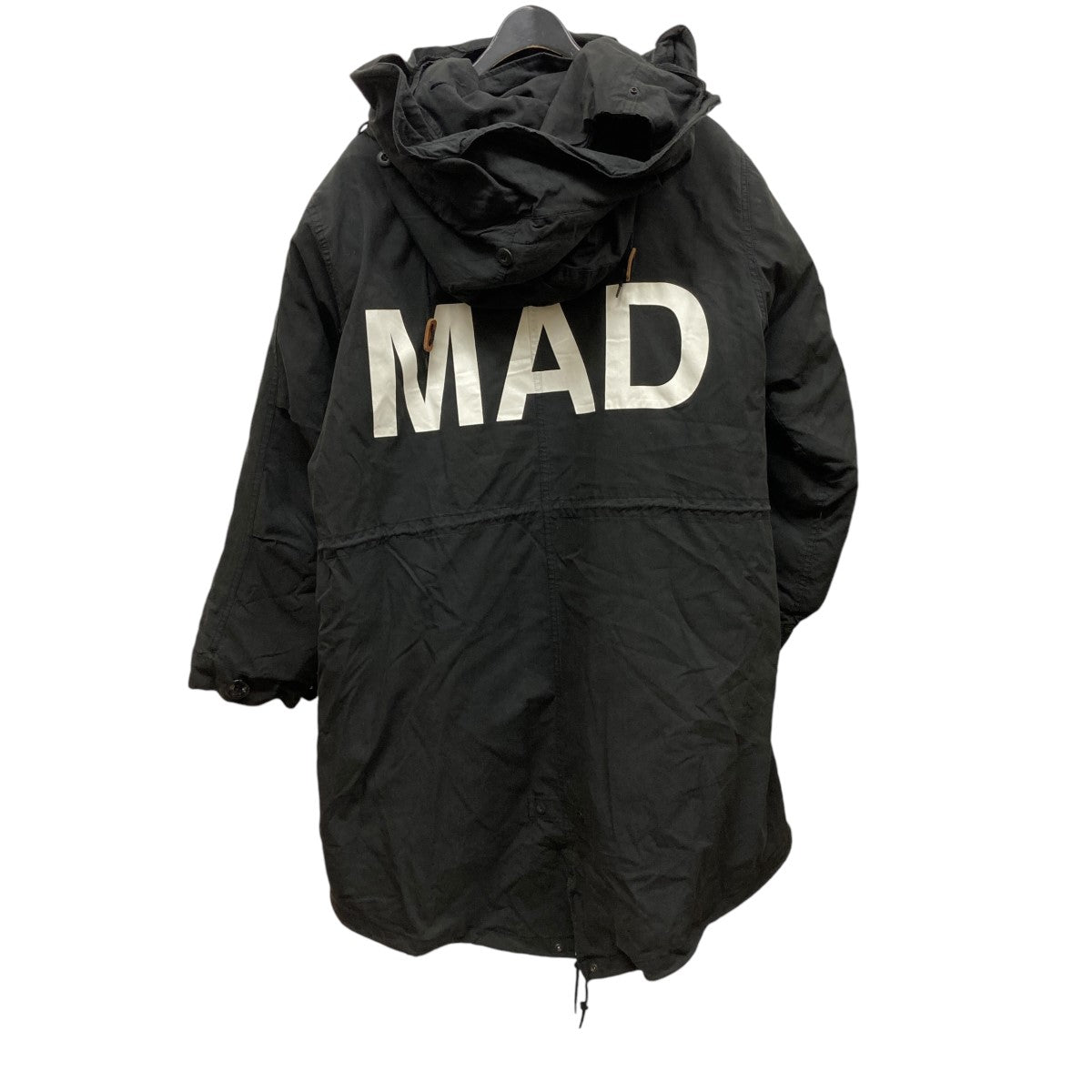 UNDERCOVER MAD(アンダーカバーマッド) ライナー付バックプリントモッズコートMDR4301-2 MDR4301-2 ブラック サイズ  S｜【公式】カインドオルオンライン ブランド古着・中古通販【kindal】