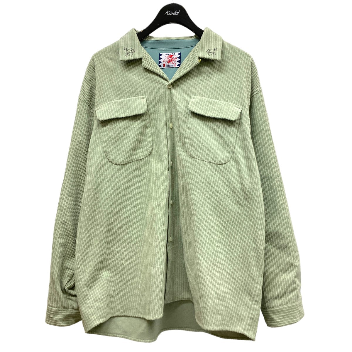 22AW｢Horse Corduroy Shirts｣ ホース刺しゅうコーデュロイシャツ