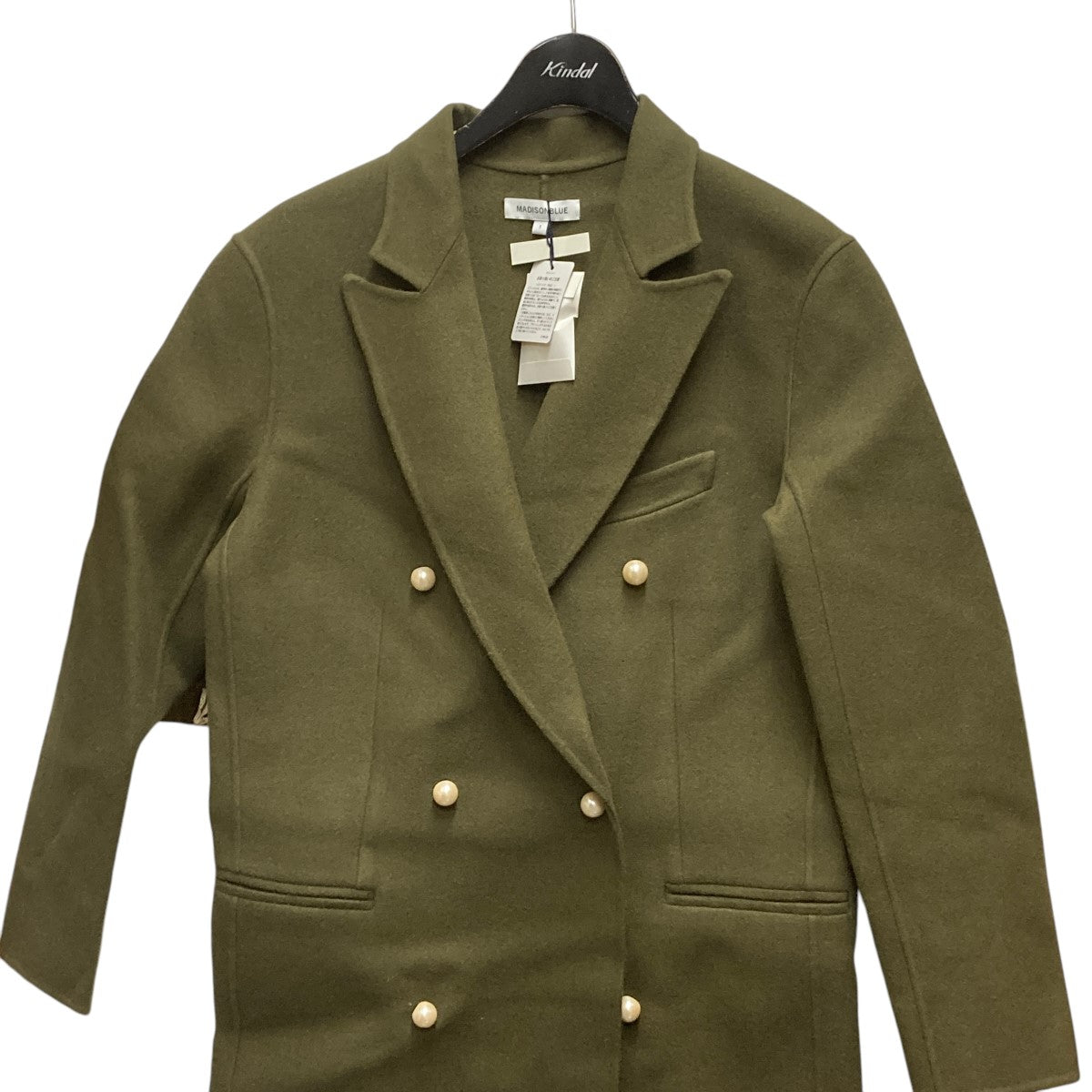 MADISON BLUE(マディソンブルー) PEARL CHESTER COATパールボタン