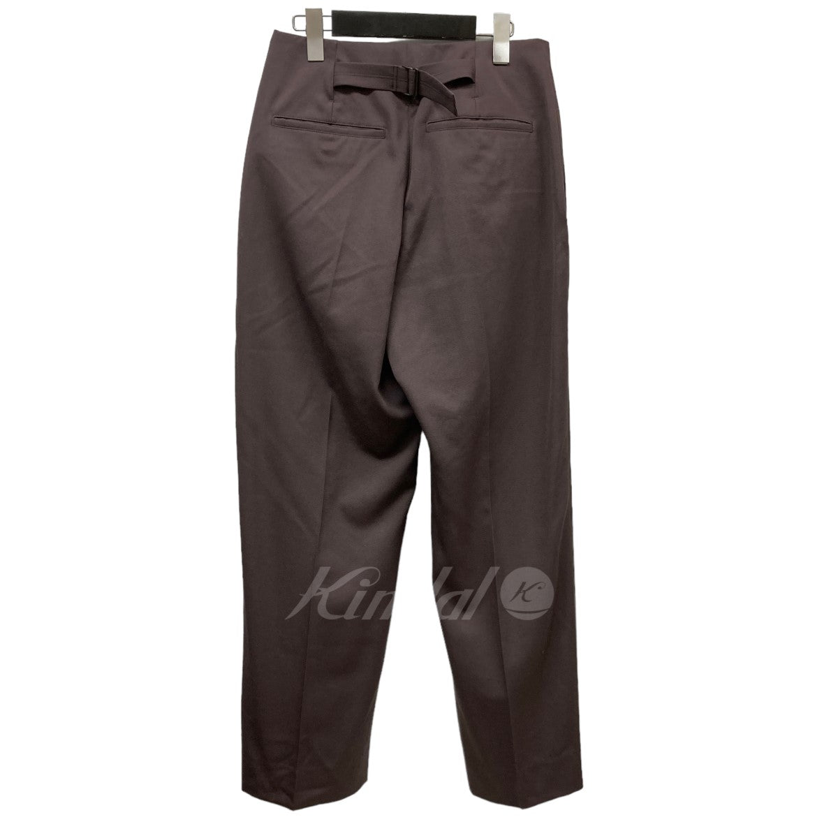 JoICEADDED(ジョイスアディッド) 21AW 「Deep Tuck Trousers」 タックスラックス J213PT02 J213PT02  パープル サイズ S｜【公式】カインドオルオンライン ブランド古着・中古通販【kindal】