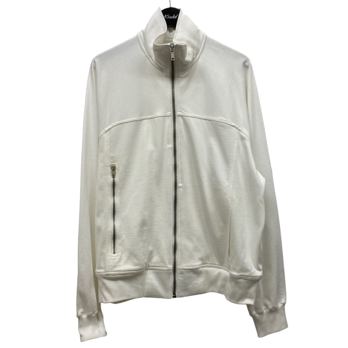 Rick Owens(リックオウエンス) 20SS「Zip Front Track Jacket」 スウェットトラックジャケット  RU20S7289-BA ホワイト サイズ XS｜【公式】カインドオルオンライン ブランド古着・中古通販【kindal】