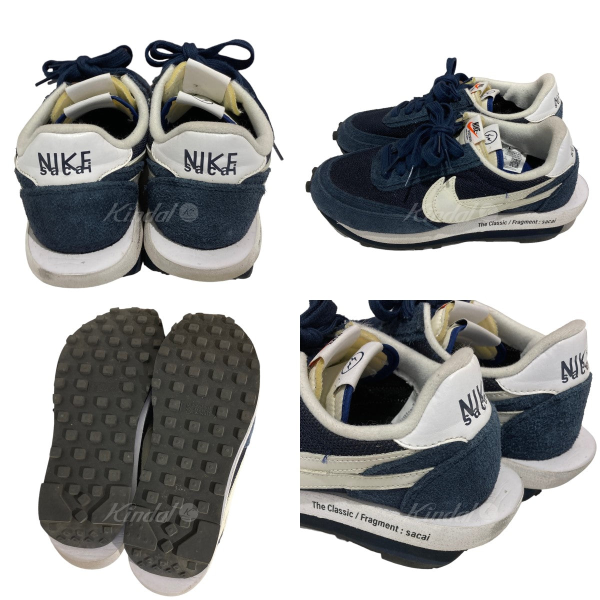 sacai×NIKE×Fragment 「LD WAFFLE」 スニーカー DH2684-400 DH2684-400 ブラックエンデッドブルー  サイズ 25ｃｍ｜【公式】カインドオルオンライン ブランド古着・中古通販【kindal】