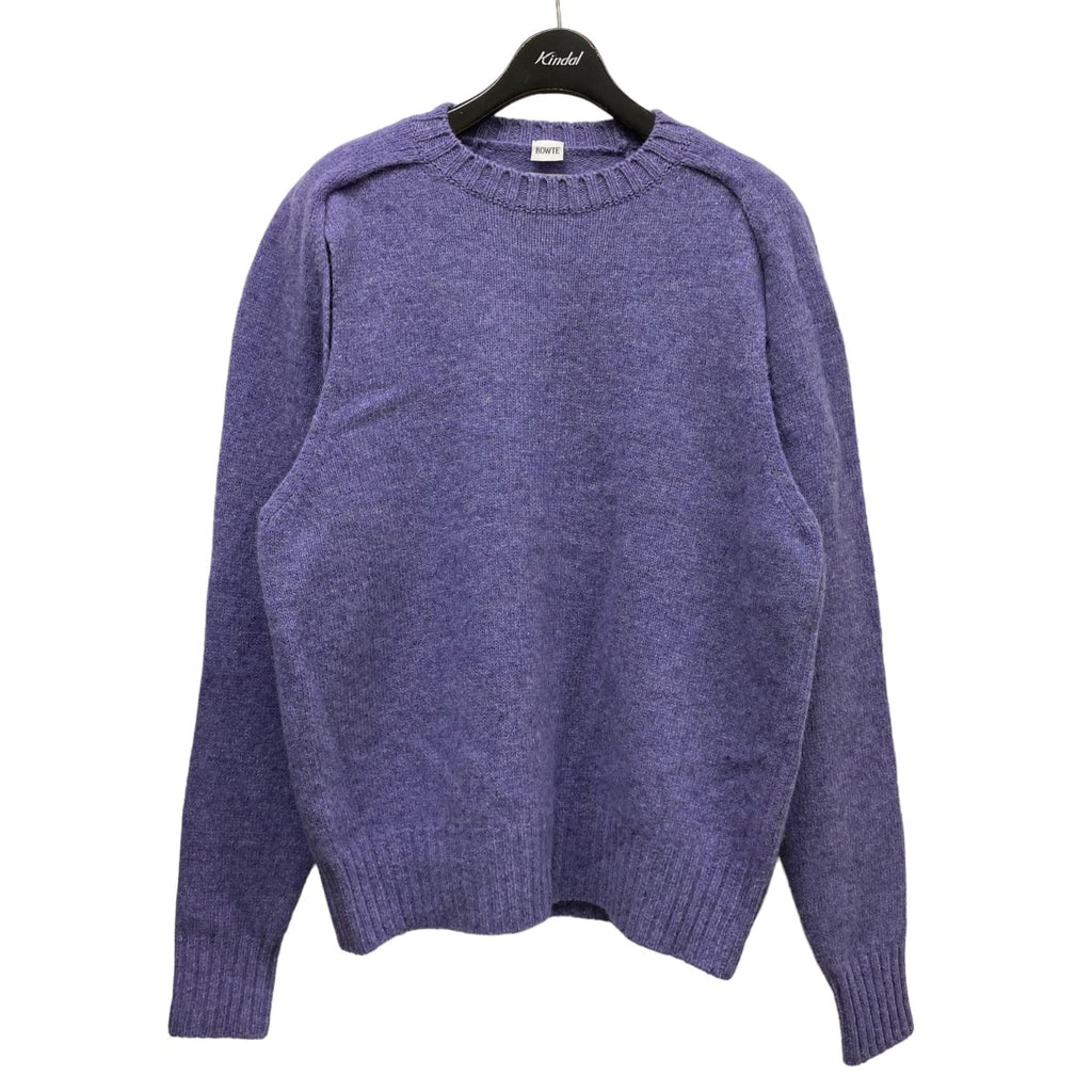 BOWTE(バウト) 5G SHETLAND TASTE CREW NECK デザインクルーネック 
