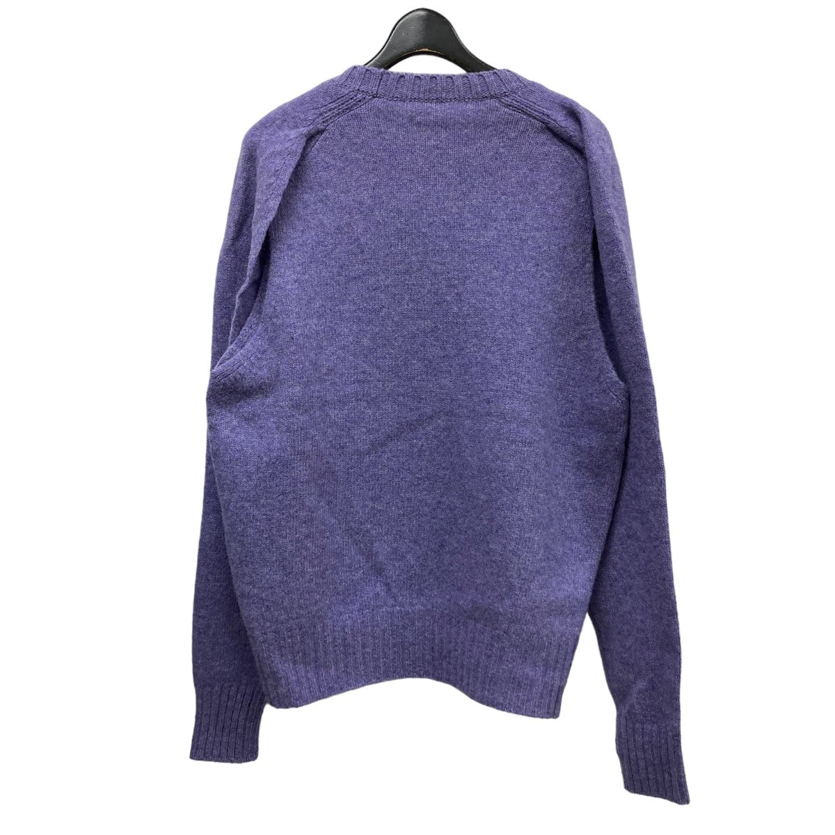 5G SHETLAND TASTE CREW NECK デザインクルーネックニットセーター