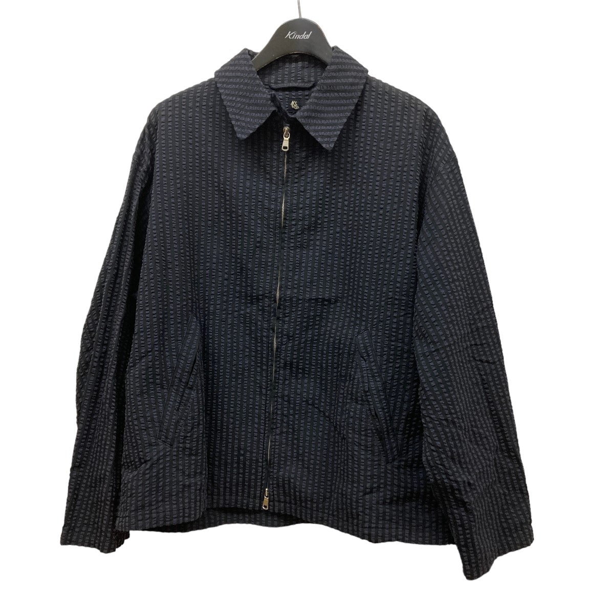 KAPTAIN SUNSHINE(キャプテンサンシャイン) 「FINX COTTON-SILK SHADOW CHECK SEERSUCKER  JACKET」 KS8SJK07 ネイビー サイズ 38｜【公式】カインドオルオンライン ブランド古着・中古通販【kindal】