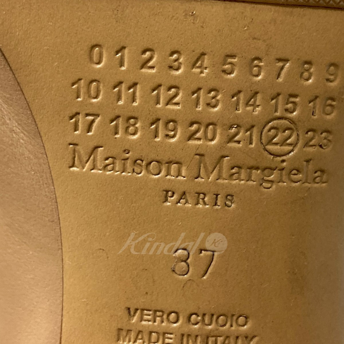 Maison Margiela(メゾンマルジェラ) 足袋ブーツ ベージュ サイズ 14 