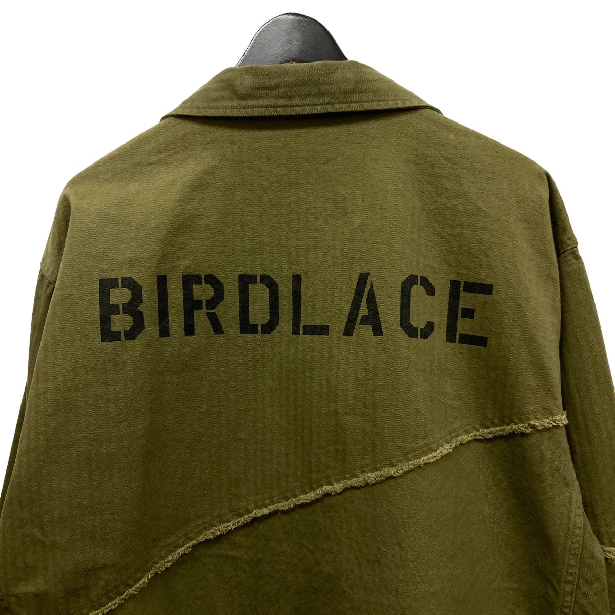 BIRDLACE Homage Paneling Military Shirt JacketミリタリーシャツジャケットKU4SSMSHT01