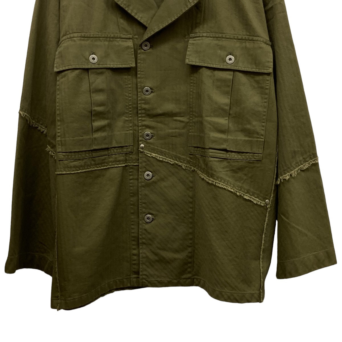 BIRDLACE Homage Paneling Military Shirt JacketミリタリーシャツジャケットKU4SSMSHT01