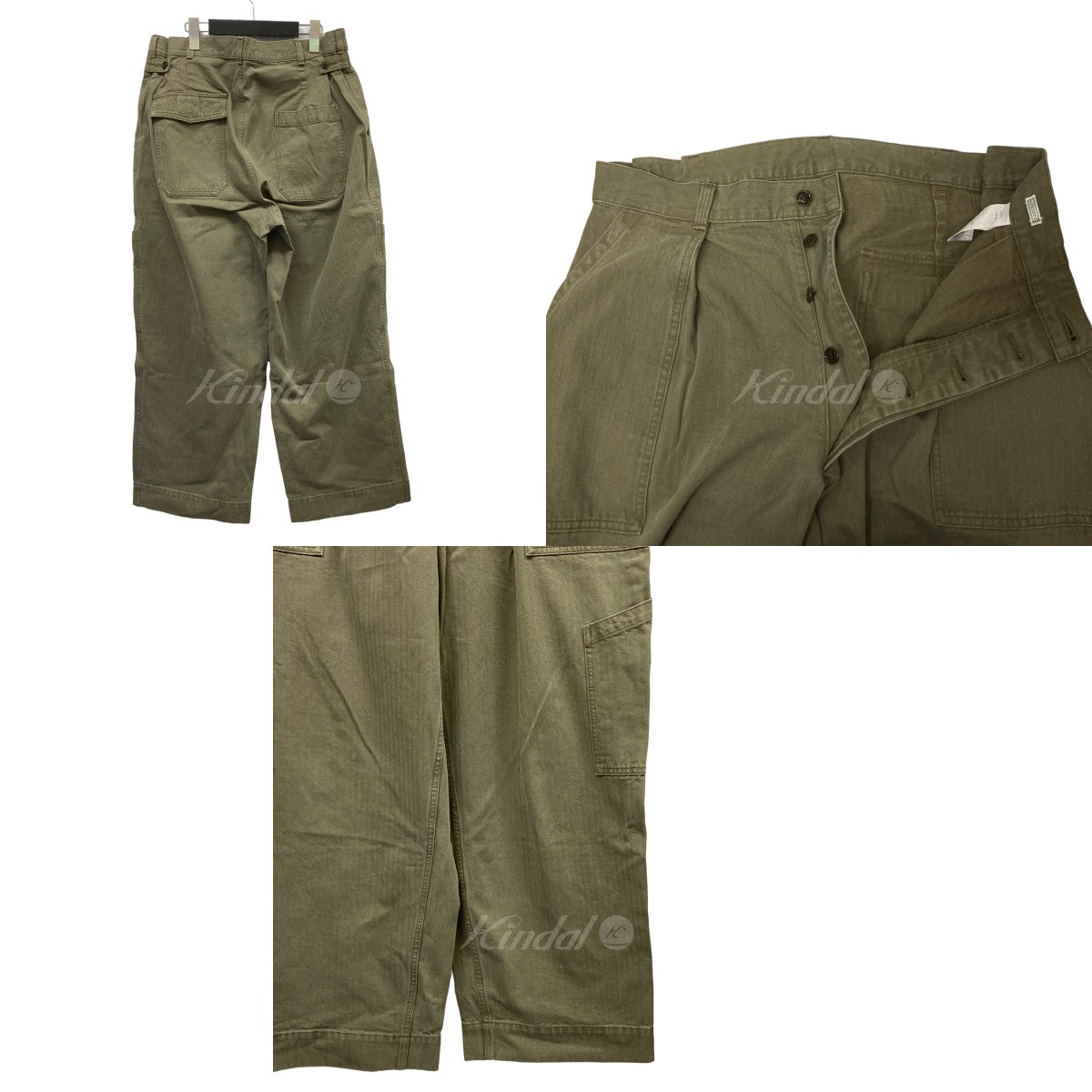 A．PRESSE(アプレッセ) ｢USAF Hemmed Bottoms Pants｣ カーゴパンツ 21AAP-04-03M