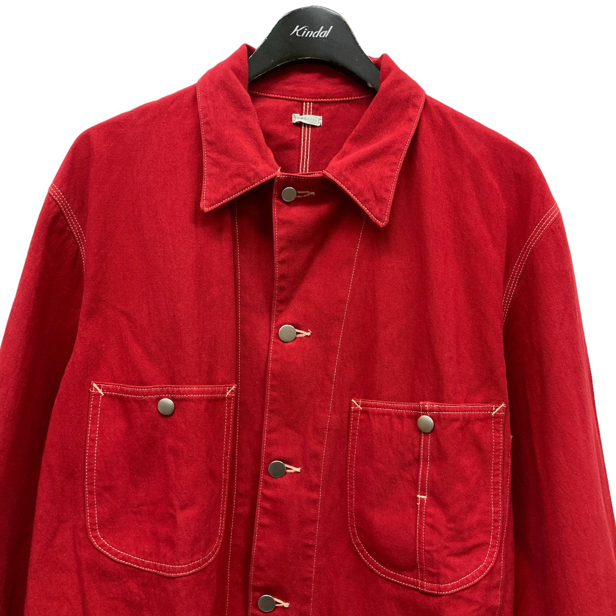 A．PRESSE(アプレッセ) 22SSCoverall Jacketカバーオール22SAP-01-05M 22SAP-01-05M レッド サイズ  2｜【公式】カインドオルオンライン ブランド古着・中古通販【kindal】