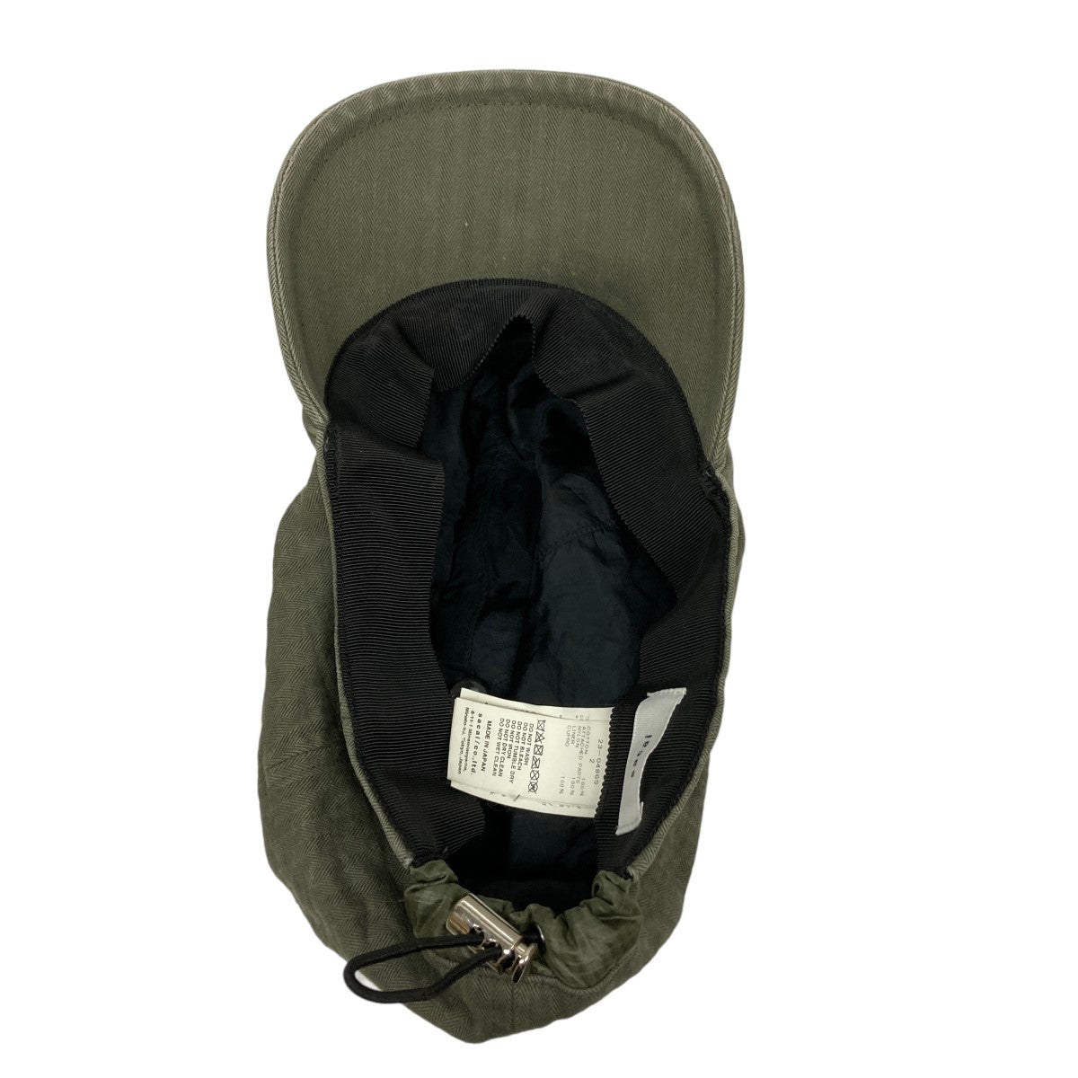 sacai(サカイ) ヘリンボーンキャップ23-0486S 23-0486S オリーブ