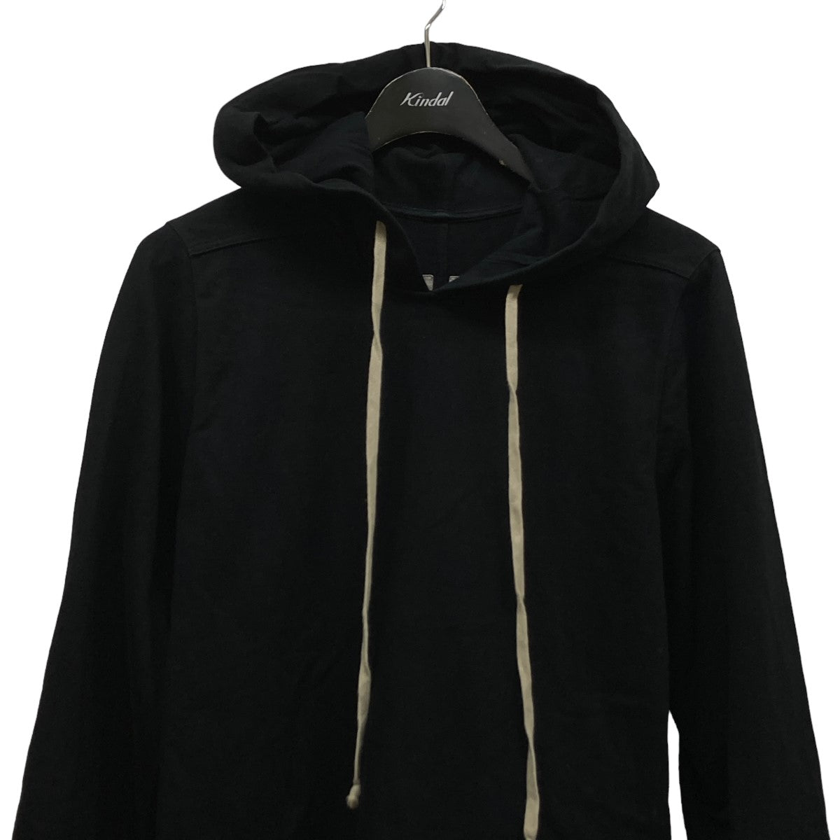 RICK OWENS(リックオウエンス) フーデッドロングパーカーRU20F3285-BA RU20F3285-BA ブラック サイズ  S｜【公式】カインドオルオンライン ブランド古着・中古通販【kindal】