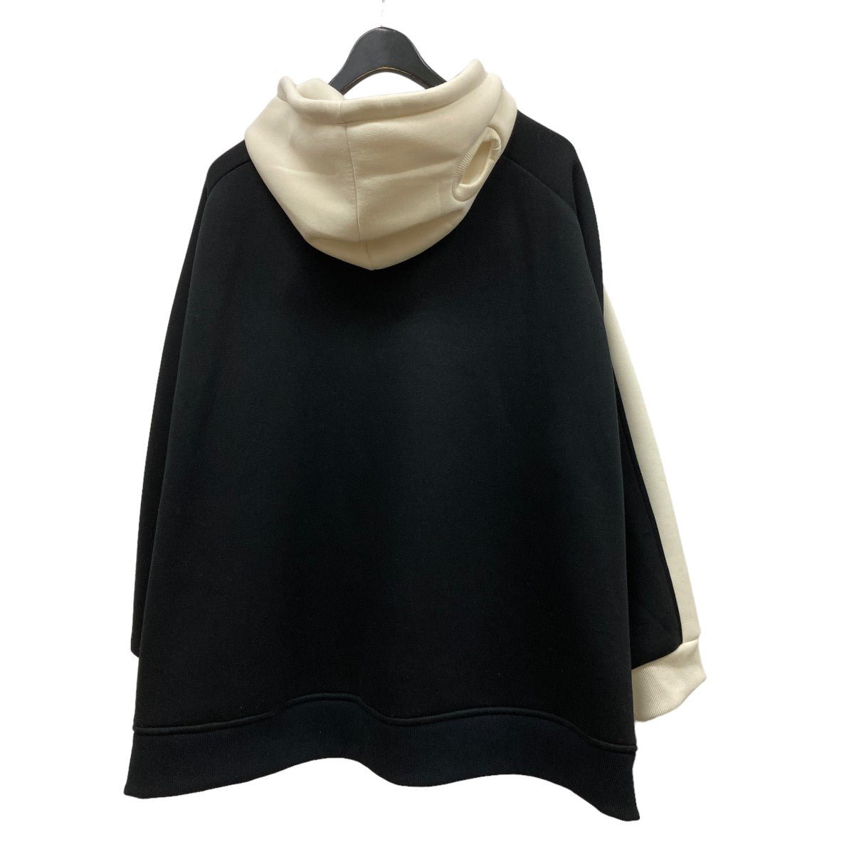 【値下げ】MELITTA BAUMEISTER プルオーバースリットパーカー ベージュ×ブラック サイズ：XS (中目黒店) MELITTA BAUMEISTER(メリッタ バウマイスター) プルオーバー