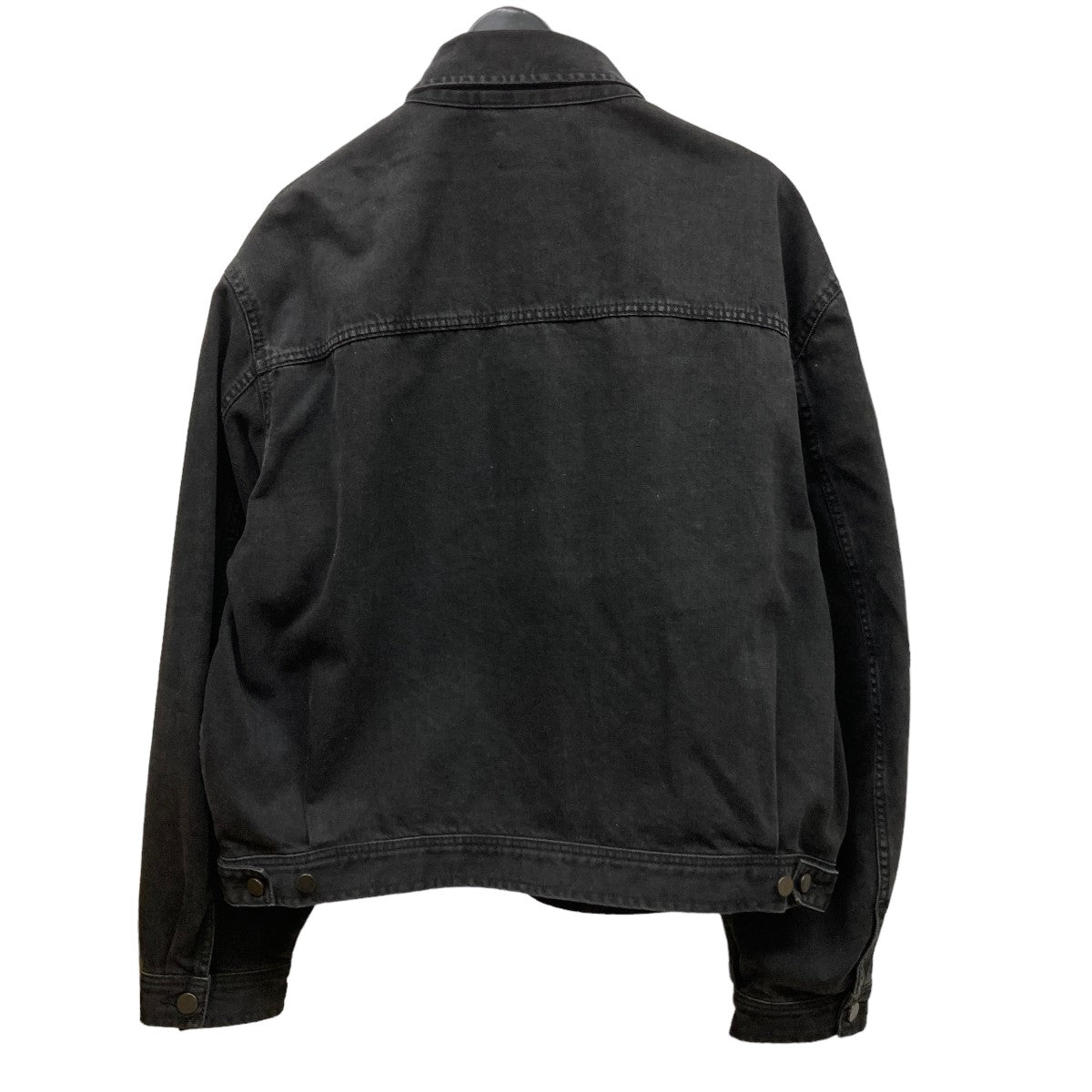 24SS4 POCKETS BLOUSON BLEACHED BLACKデニムジャケットOW1068 LD1024