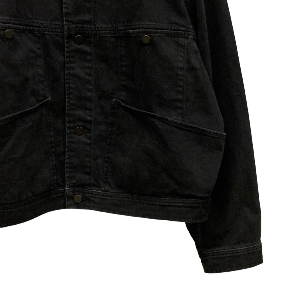 LEMAIRE(ルメール) 24SS4 POCKETS BLOUSON BLEACHED BLACKデニム  